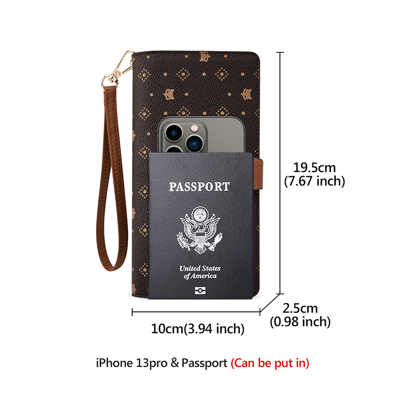 FOXER Damski Długi Portfel Etu – Monogram Keychain Leather recenzja i cena